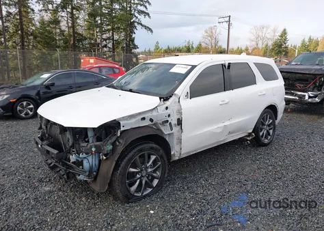 2018 Dodge Durango Gt Awd from USA, damaged, VIN 1C4RDJDG4JC290669